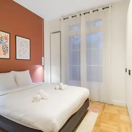 Apartmán B.appart 6pers#2bedrooms#victorhugo#arcdetriomphe *