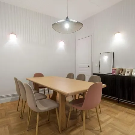 B.appart 6pers#2bedrooms#victorhugo#arcdetriomphe Apartamento